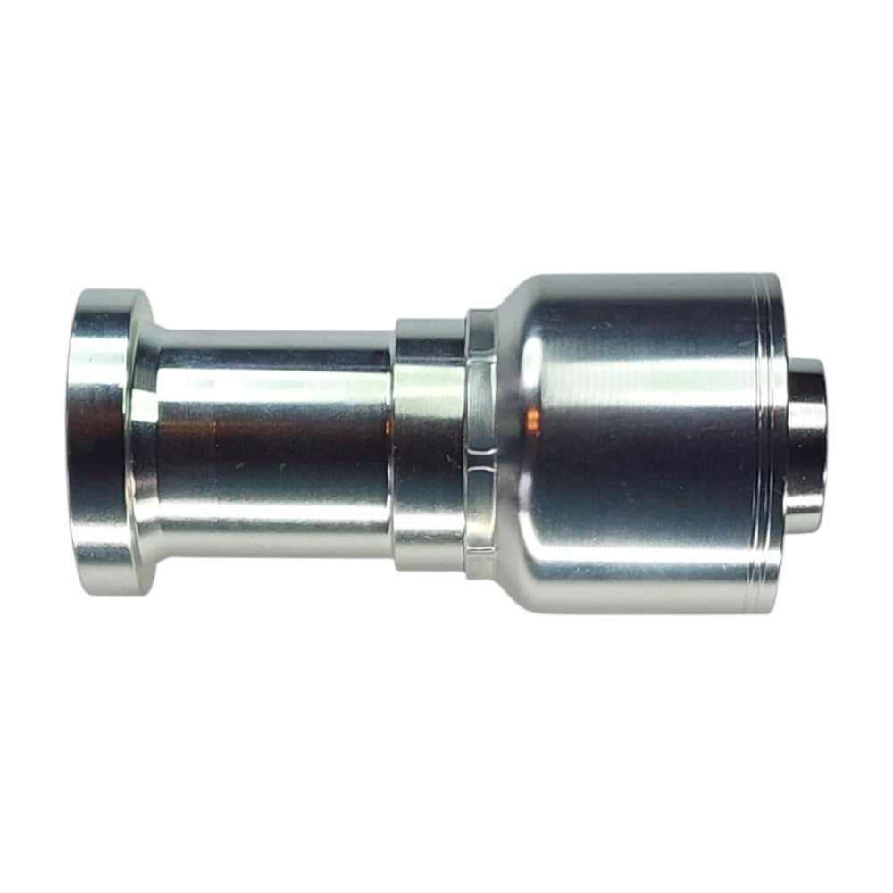 1 1/4" Code 62 Flange to Hose Crimp 1 1/4" Straight Hydraulic Fitting