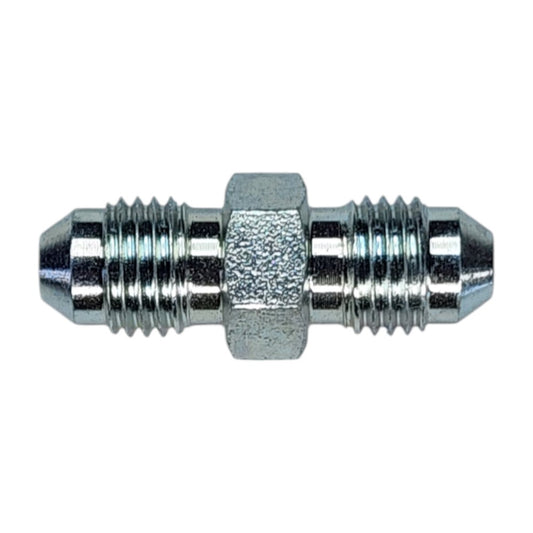 Male JIC 1/4" to Male JIC 1/4" Straight Hydraulic Fitting