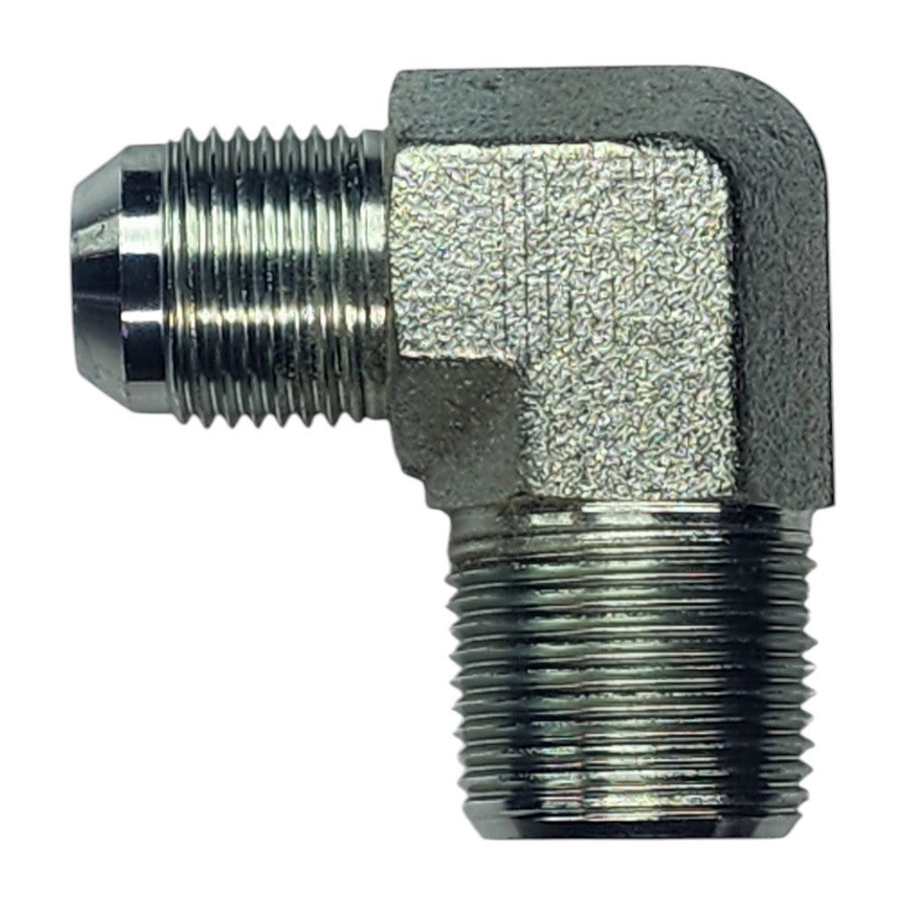 JIC Male 5/8" to NPT Male 3/4" 90 Degree Elbow Hydraulic Fitting