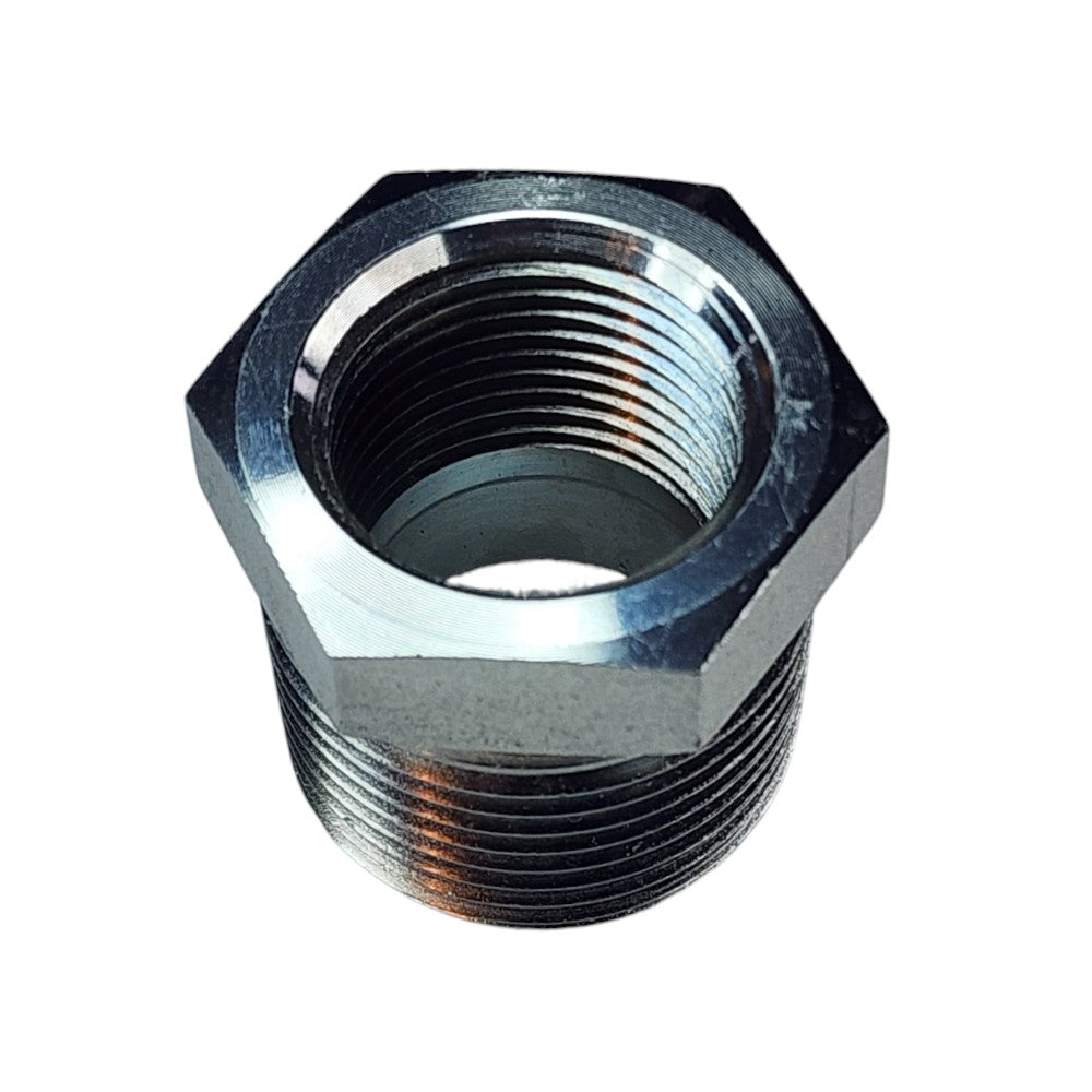 Male NPT 1" to Female NPT 3/4" Reducer Expander Hydraulic Fitting