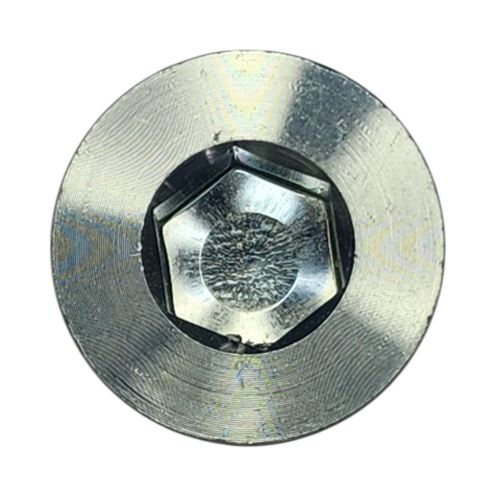 O-Ring Boss Male Hex Plug Hydraulic Fitting View B