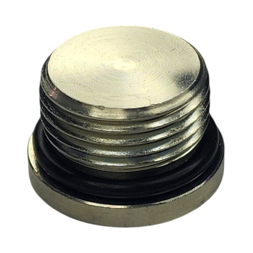 O-Ring Boss Male Hex Plug Hydraulic Fitting View C