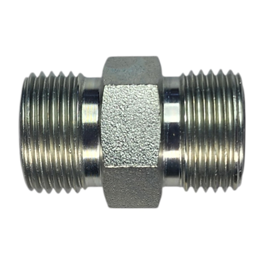 O-Ring Face Seal 1/2" to O-Ring Face Seal 1/2" Straight Hydraulic Fitting