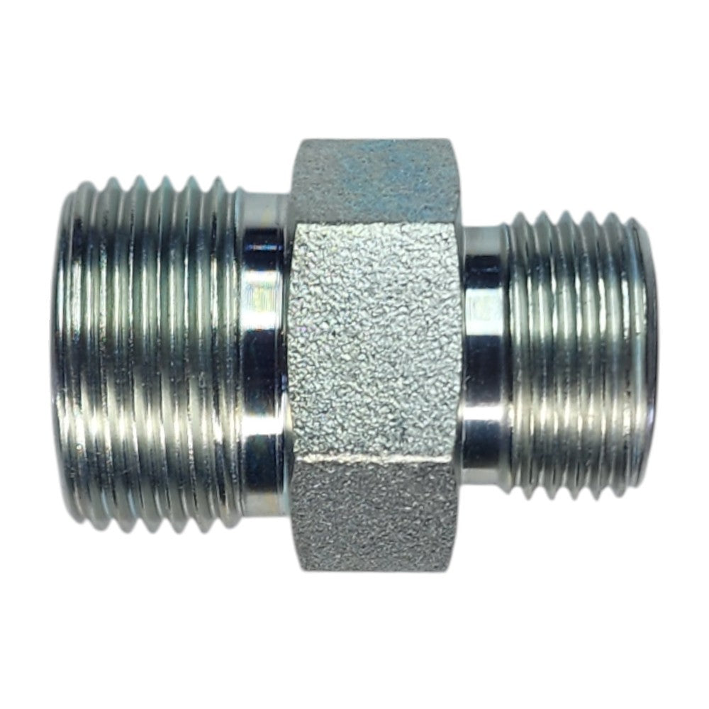 O-Ring Face Seal 5/8" to O-Ring Face Seal 1/2" Straight Hydraulic Fitting