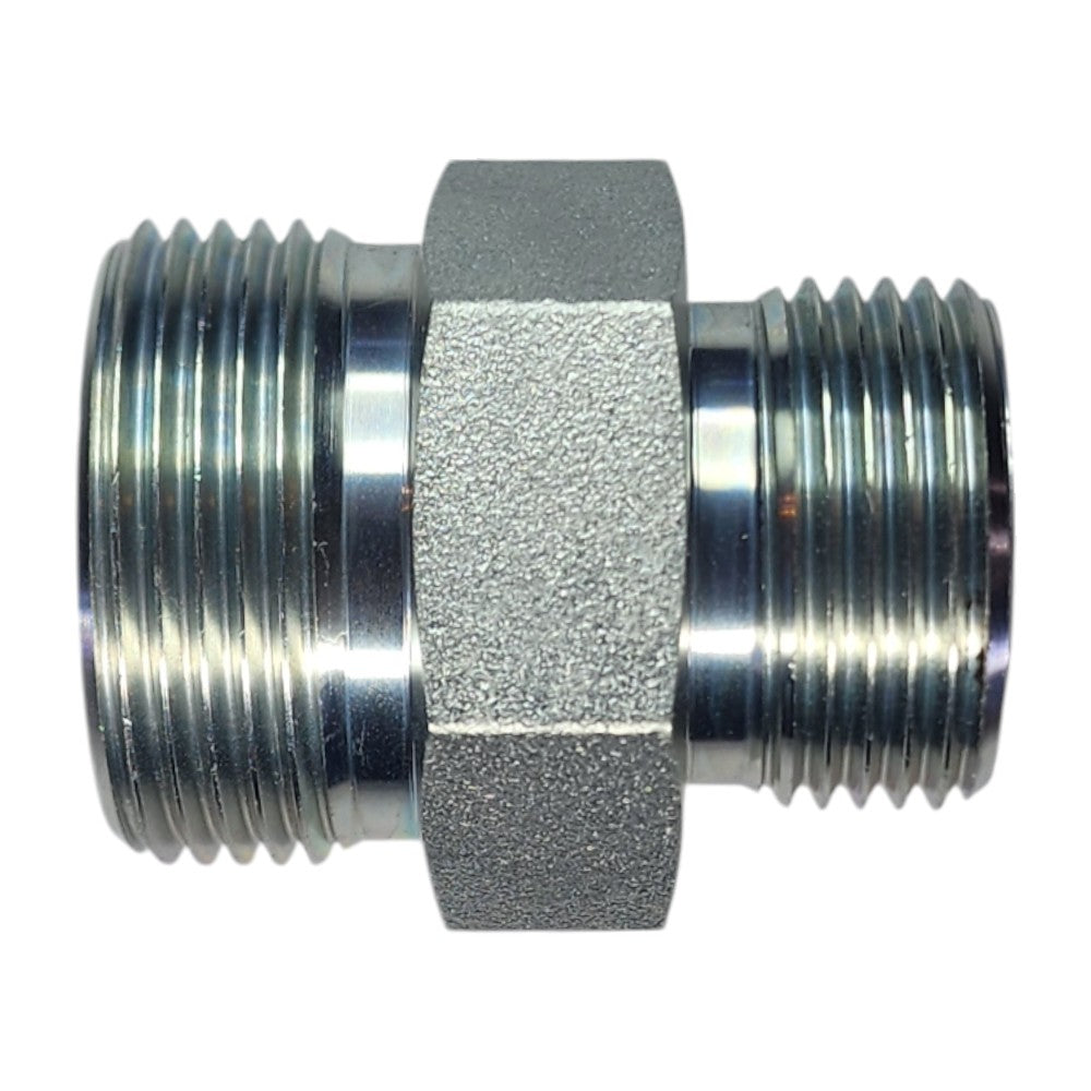 O-Ring Face Seal 1" to O-Ring Face Seal 3/4" Straight Hydraulic Fitting