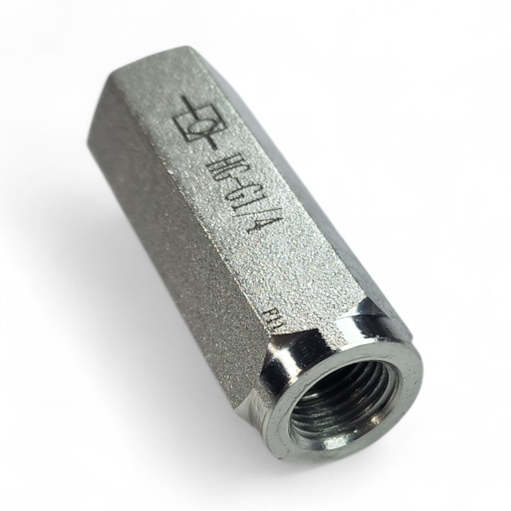 Inline Check Valve with 1/4" NPT Ports