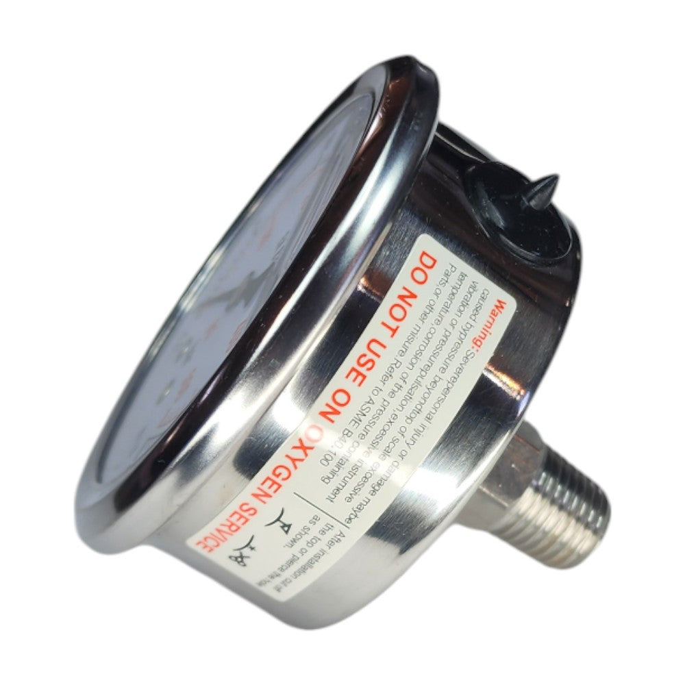 Hydraulic Pressure Gauge View B