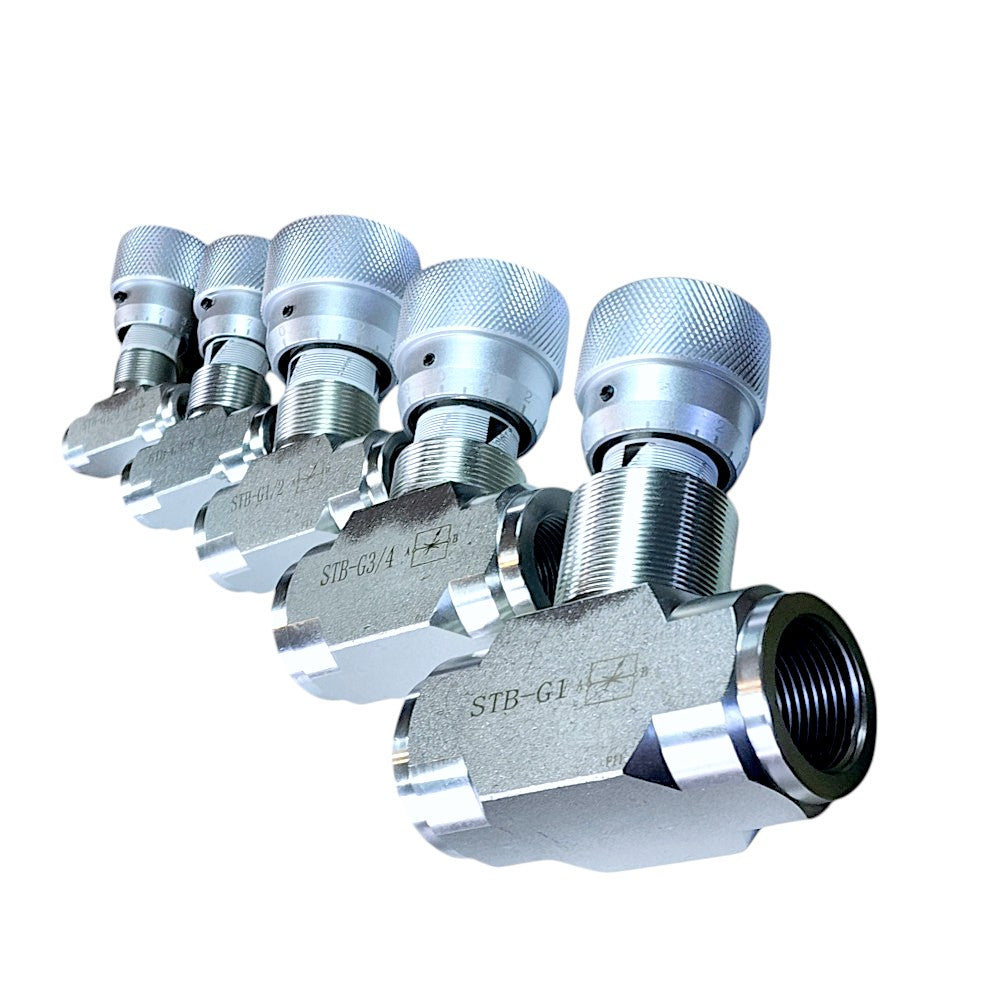 Bi Directional Flow Restrictor all sizes View C