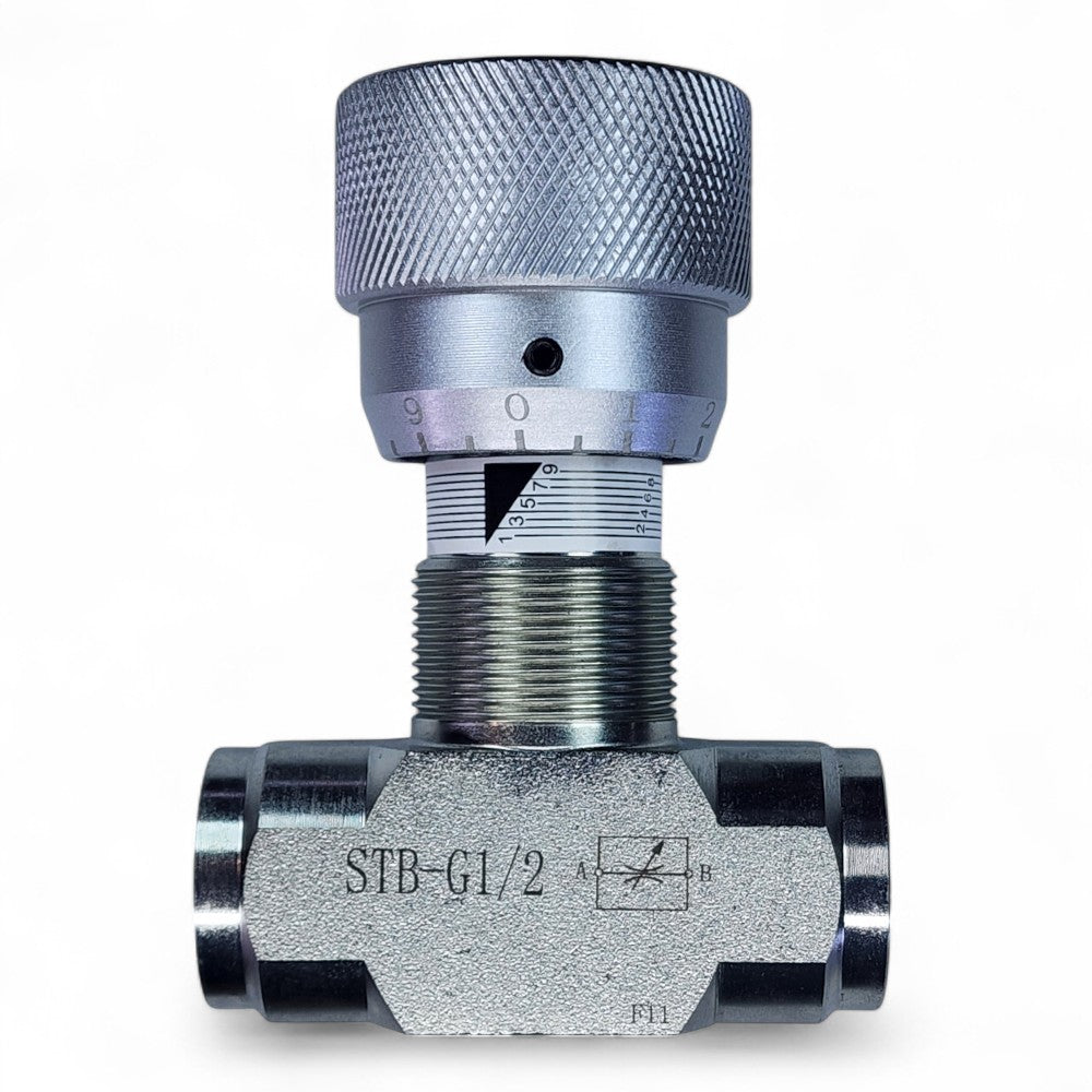 Bi Directional Flow Restrictor Side View