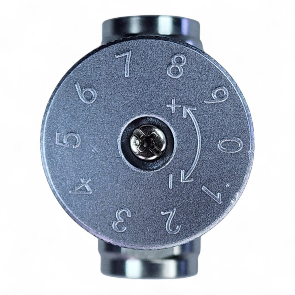 Bi Directional Flow Restrictor Top View