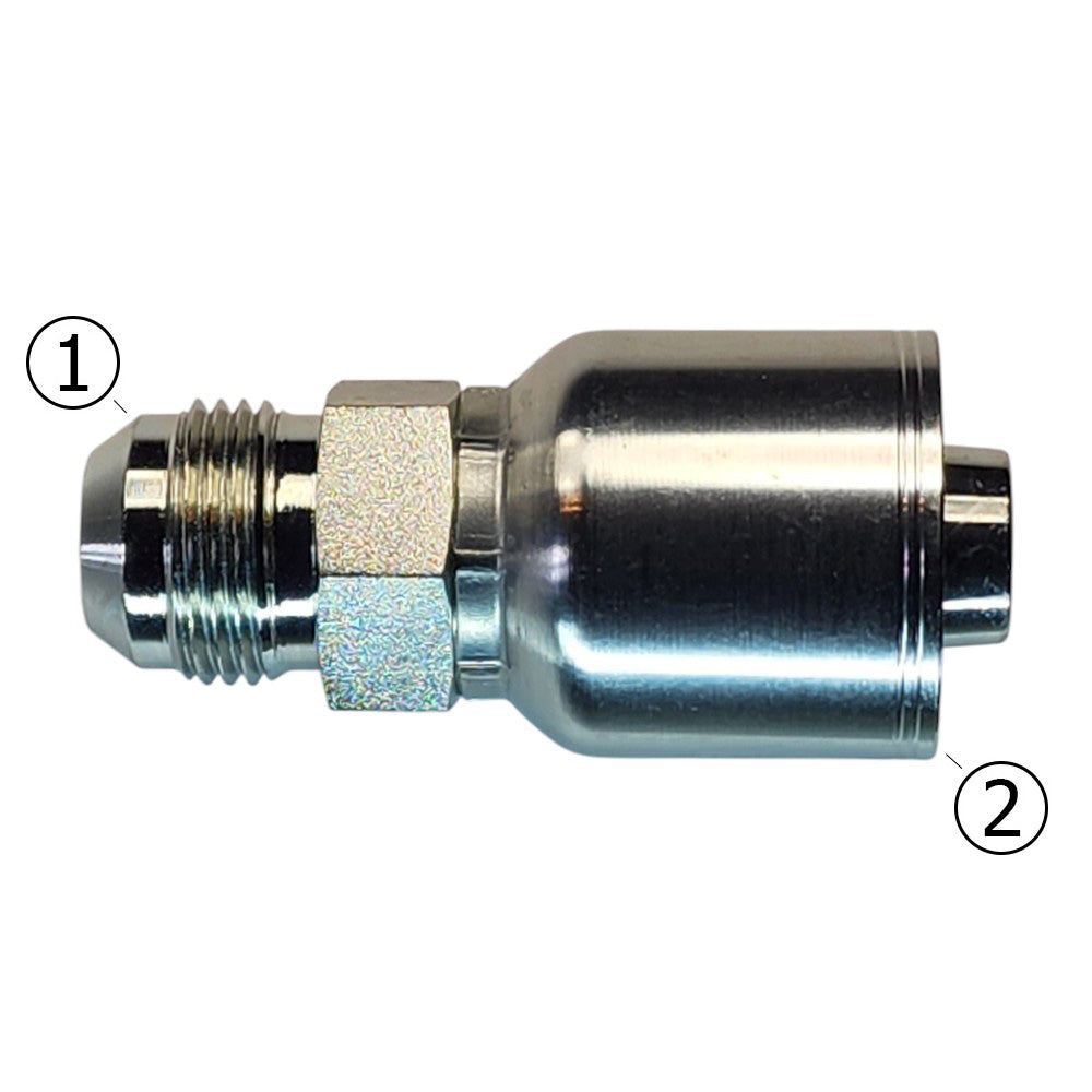 10343 - Male JIC x Hose Crimp Straight - Hydraulic Fitting – TR
