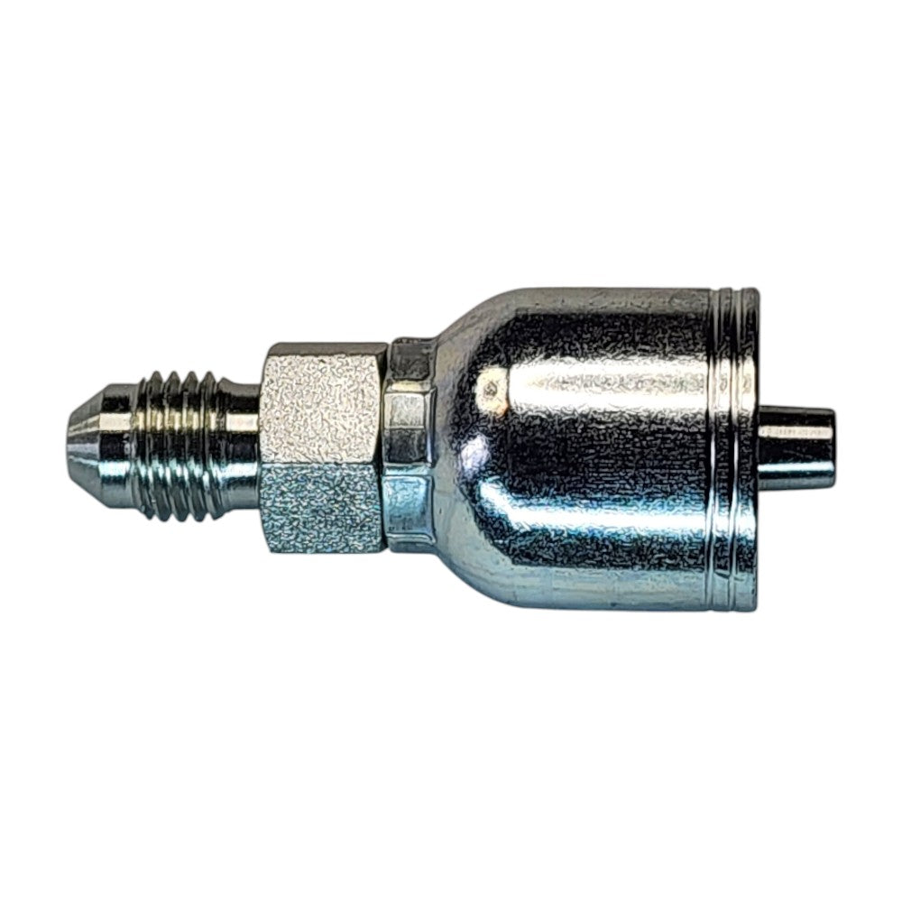 10343 - Male JIC x Hose Crimp Straight - Hydraulic Fitting – TR