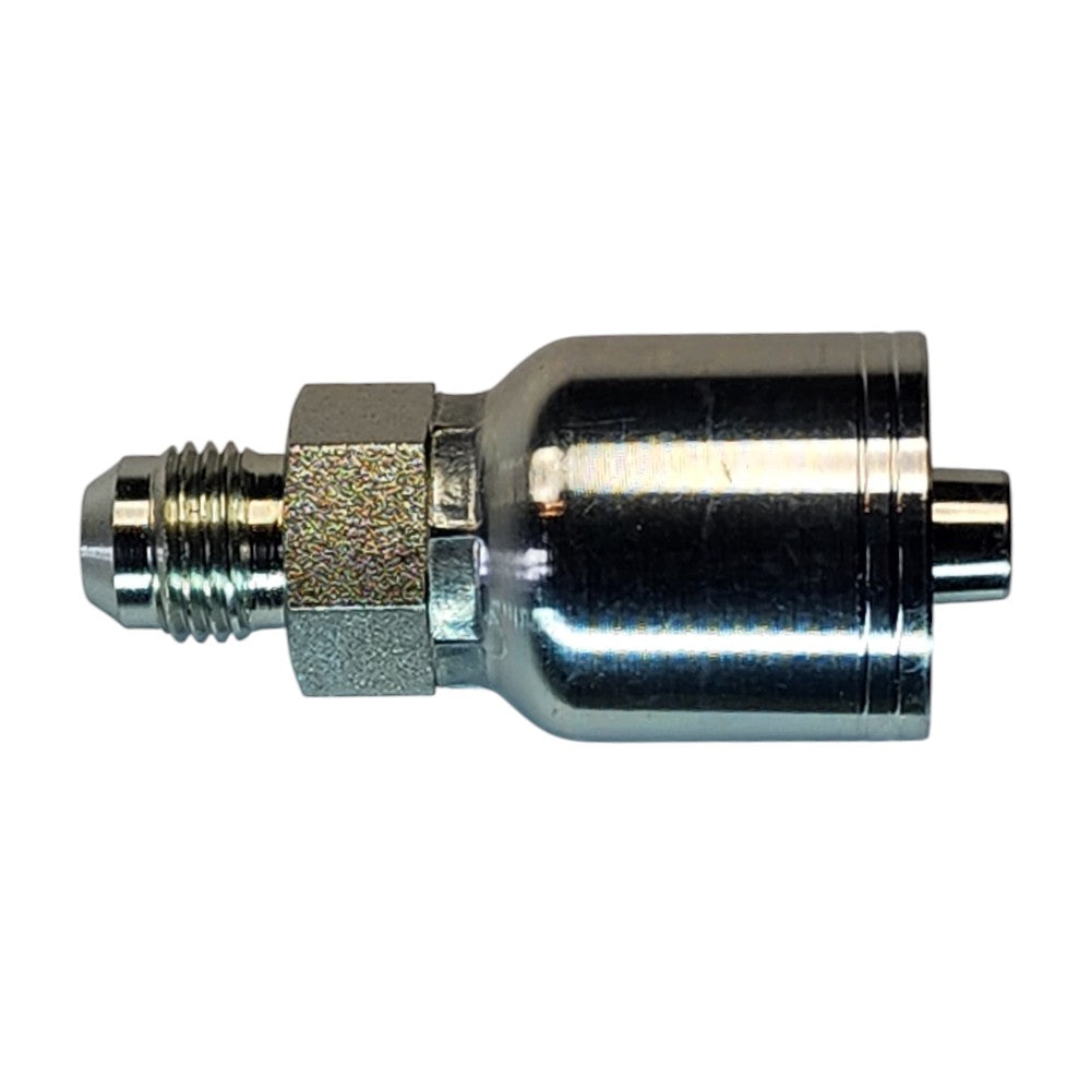 Male JIC 3/8" to Hose Crimp 3/8" Straight Hydraulic Fitting