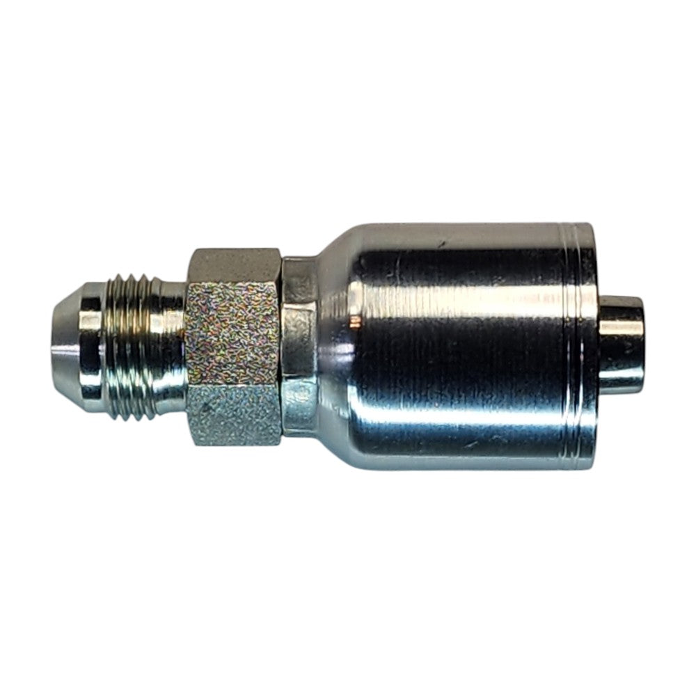 Male JIC 1/2" to Hose Crimp 1/2" Straight Hydraulic Fitting