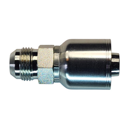 Male JIC to Hose Crimp Straight Hydraulic Fitting
