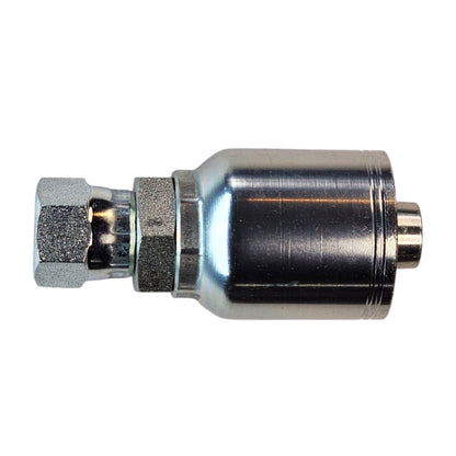 Female JIC Swivel 3/8" to Hose Crimp 1/2" Straight Hydraulic Fitting