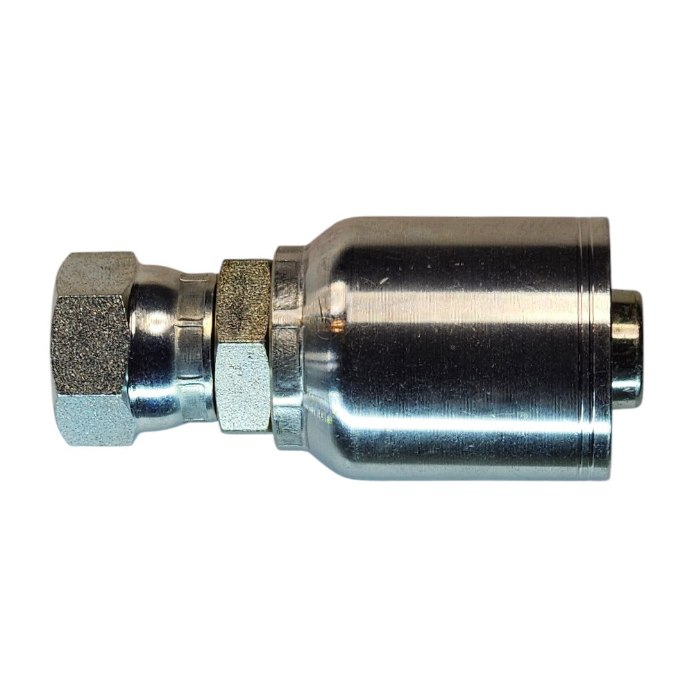 Female JIC Swivel 1/2" to Hose Crimp 5/8" Straight Hydraulic Fitting