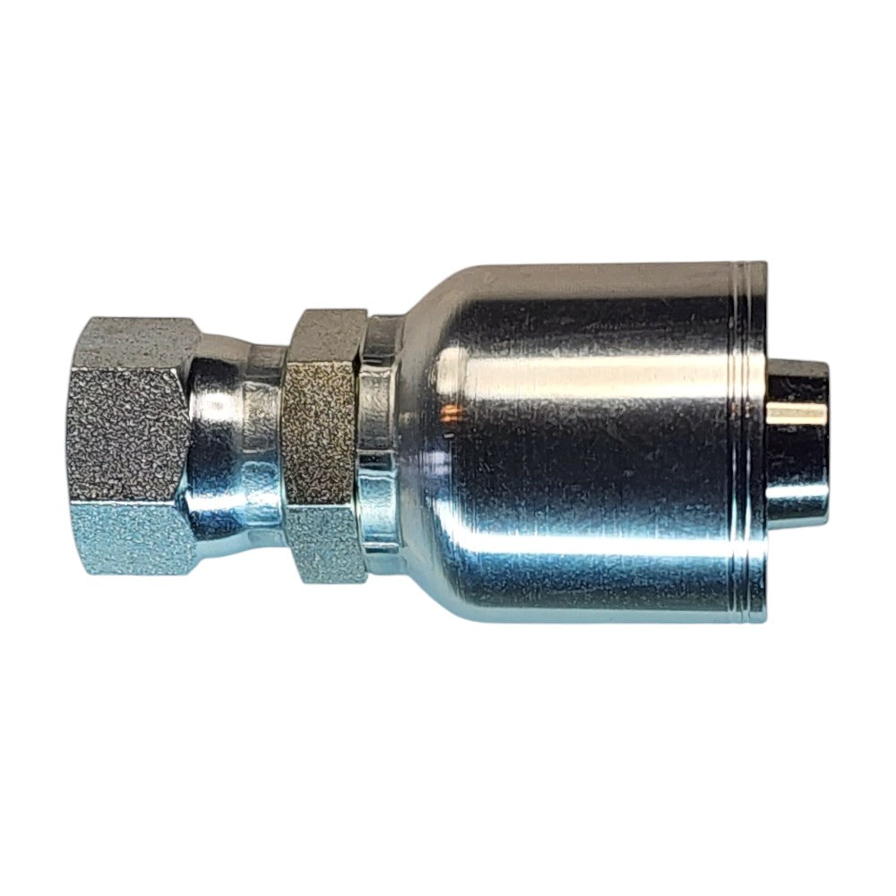Female JIC Swivel 5/8" to Hose Crimp 3/4" Straight Hydraulic Fitting