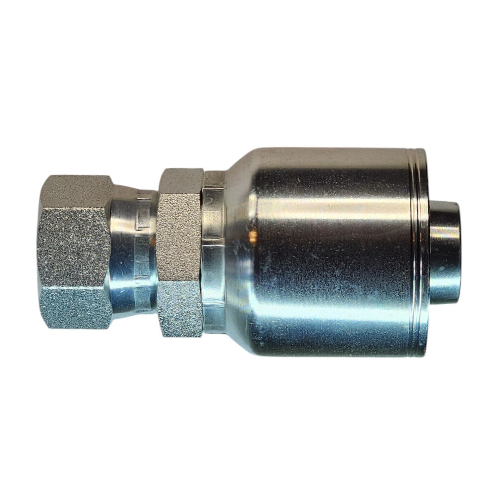 Female JIC Swivel 3/4" to Hose Crimp 1" Straight Hydraulic Fitting