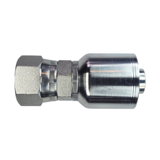 Female JIC Swivel to Hose Crimp Fitting