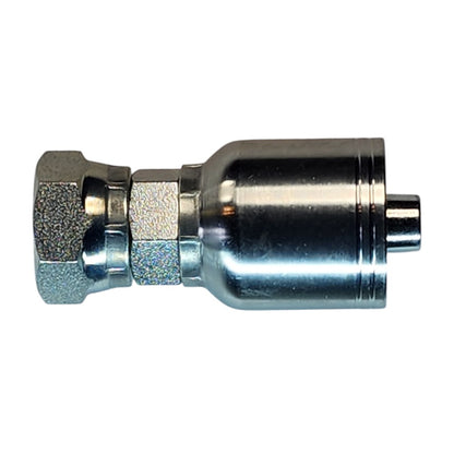 Female NPT Swivel 3/8" to Hose Crimp 3/8" Straight Hydraulic Fitting