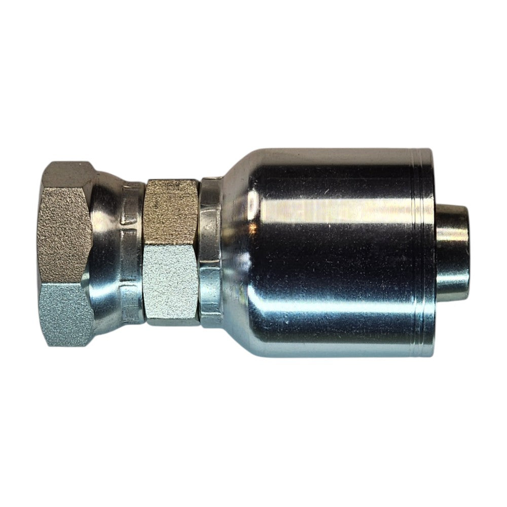 Female NPT Swivel to Hose Crimp Straight Hydraulic Fitting