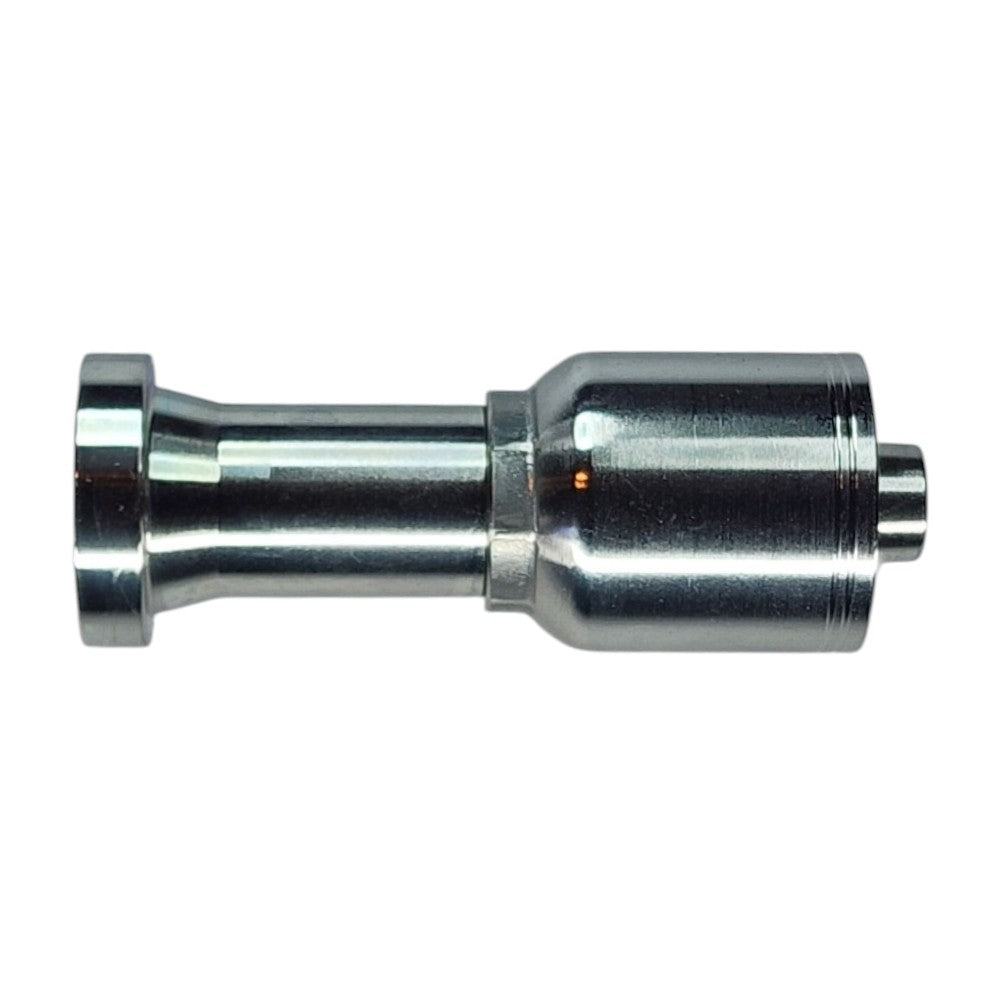 1/2" Code 61 Flange to Hose Crimp 1/2" Straight Hydraulic Fitting