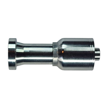 1/2" Code 61 Flange to Hose Crimp 1/2" Straight Hydraulic Fitting