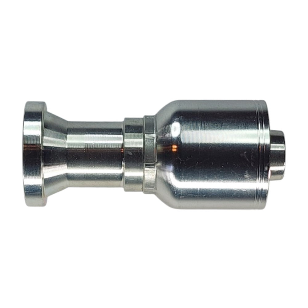 Code 61 Flange to Hose Crimp Straight Hydraulic Fitting