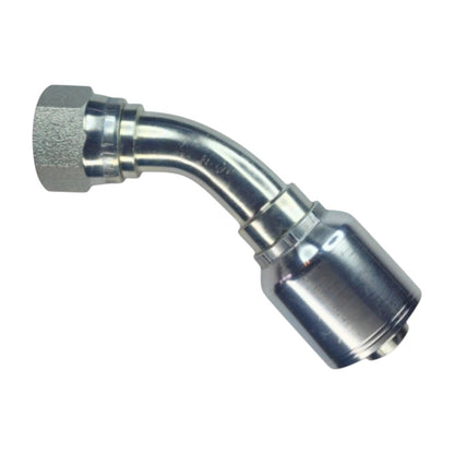 6x CR Performance Hydraulic Fittings – 3/8" 45° JIC Female To 3/8" Hose – 13743-06-06