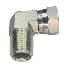 Load image into Gallery viewer, Male NPT to Female NPT Swivel Hydraulic Fitting View B
