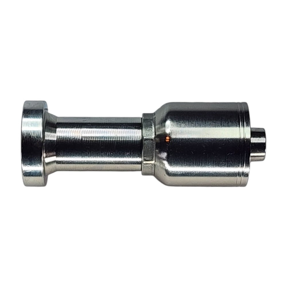 1/2" Code 62 Flange to Hose Crimp 1/2" Straight Hydraulic Fitting