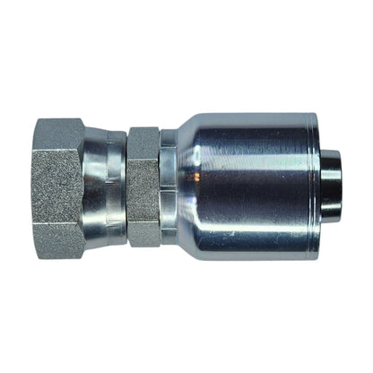 Female O-Ring Face Seal (ORFS) Swivel 1" to Hose Crimp 1" Straight Hydraulic Fitting