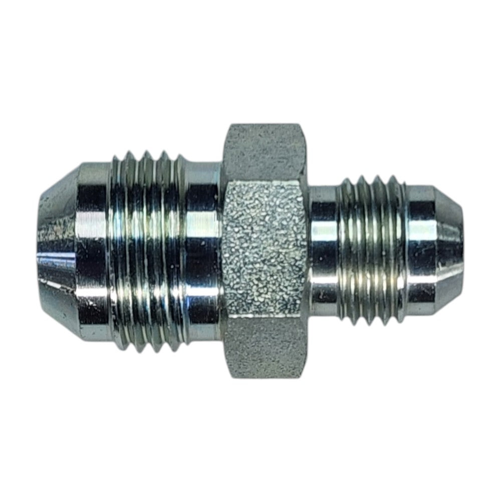 Male JIC 1/2" to Male JIC 3/8" Straight Hydraulic Fitting