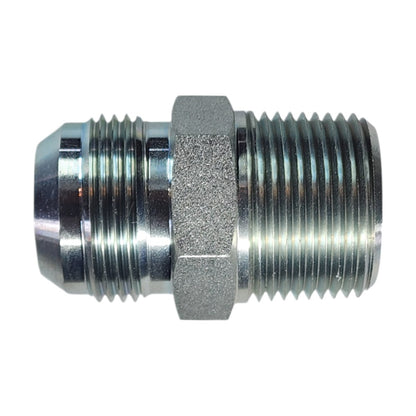 Male JIC 1" to Male NPT 1" Straight Hydraulic Fitting