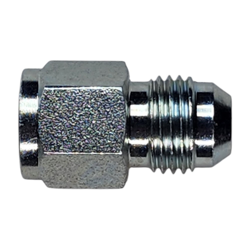 Female JIC 1/4" to Male JIC 3/8" Reducer Expander Hydraulic Fitting 
