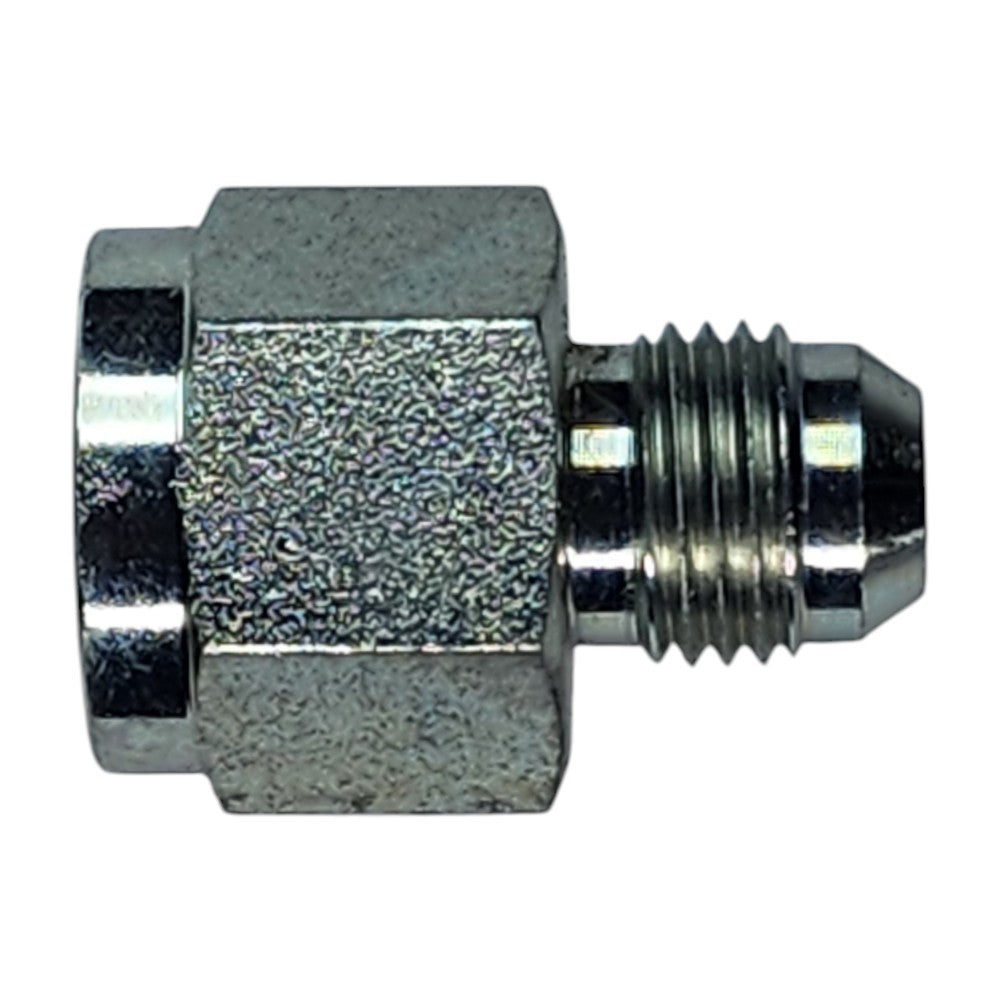 Female JIC 1/2" to Male JIC 3/8" Reducer Expander Hydraulic Fitting 