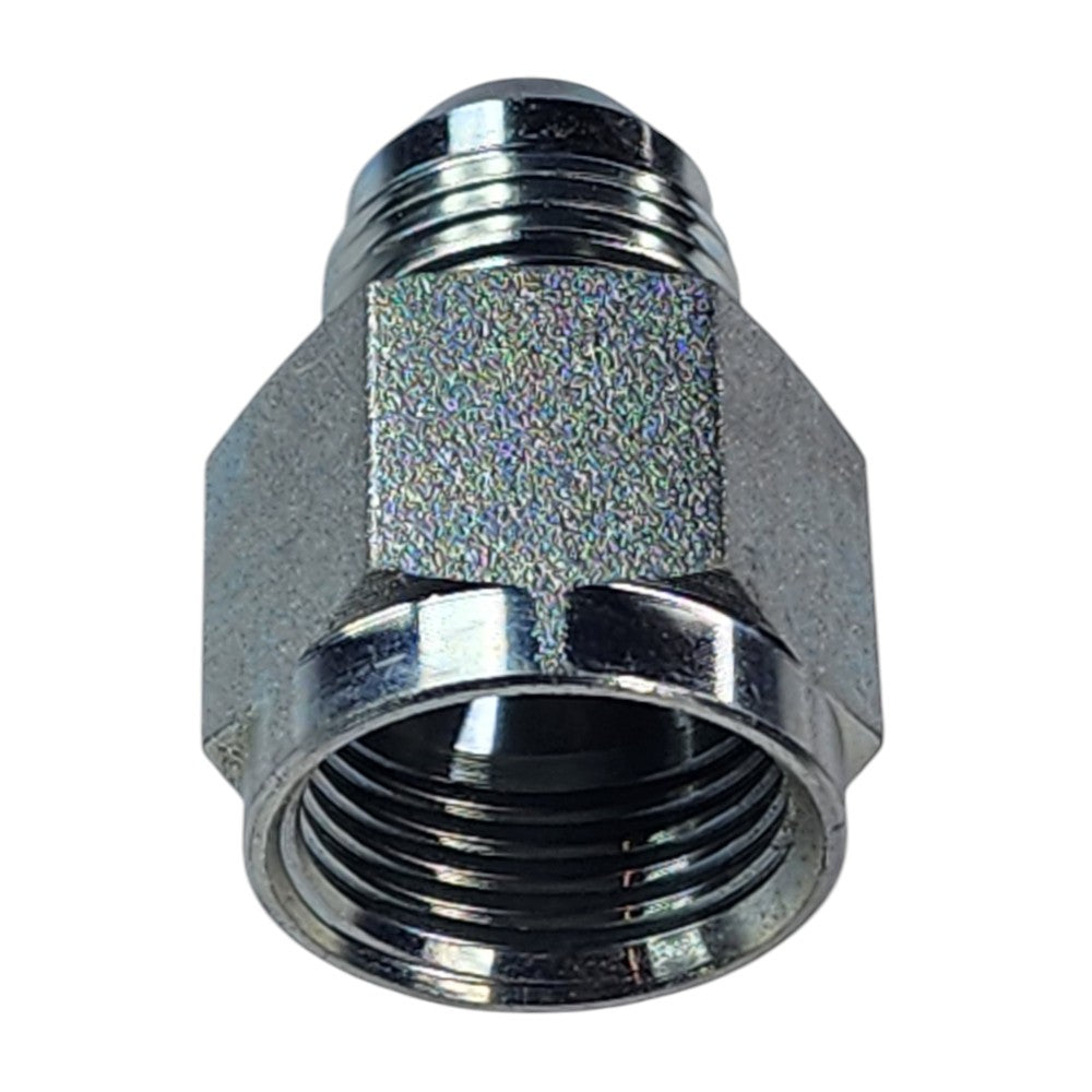 Female JIC to Male JIC Reducer Expander Hydraulic Fitting View B