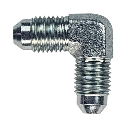 JIC Male 1/4" to JIC Male 1/4" 90 Deg Elbow Hydraulic Fitting