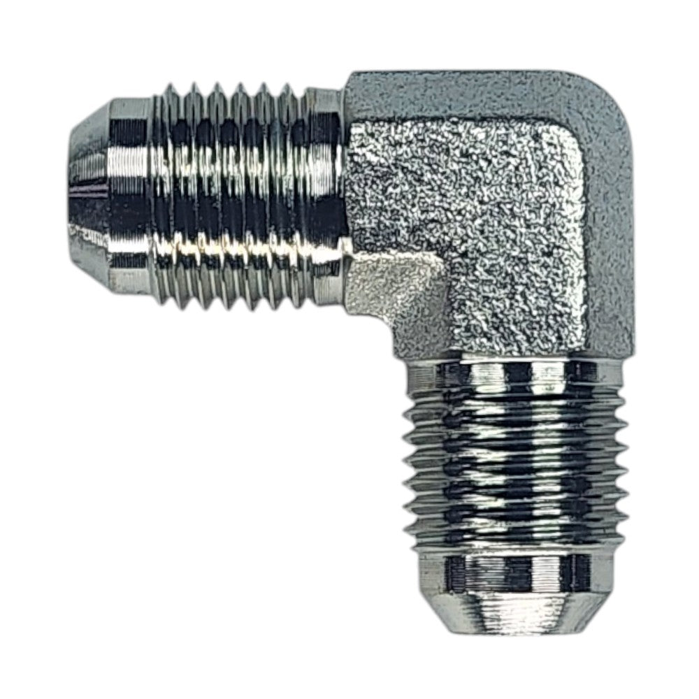 JIC Male 3/8" to JIC Male 3/8" 90 Deg Elbow Hydraulic Fitting