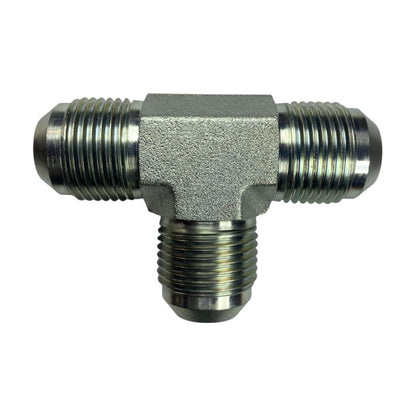 Male JIC 3/4" to Male JIC 3/4" to Male JIC 3/4" Tee Hydraulic Fitting
