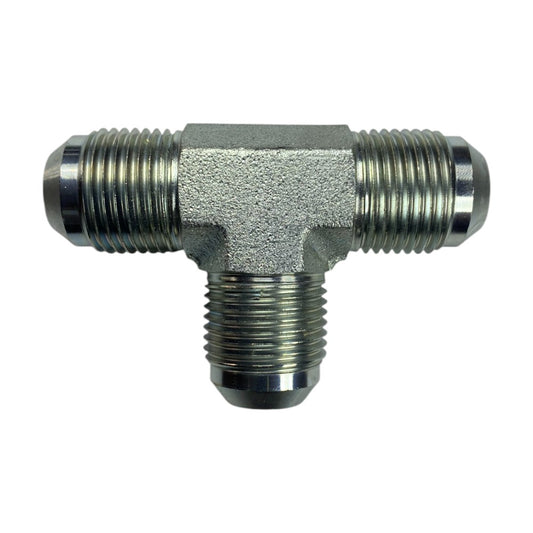 Male JIC to Male JIC to Male JIC Tee Hydraulic Fitting