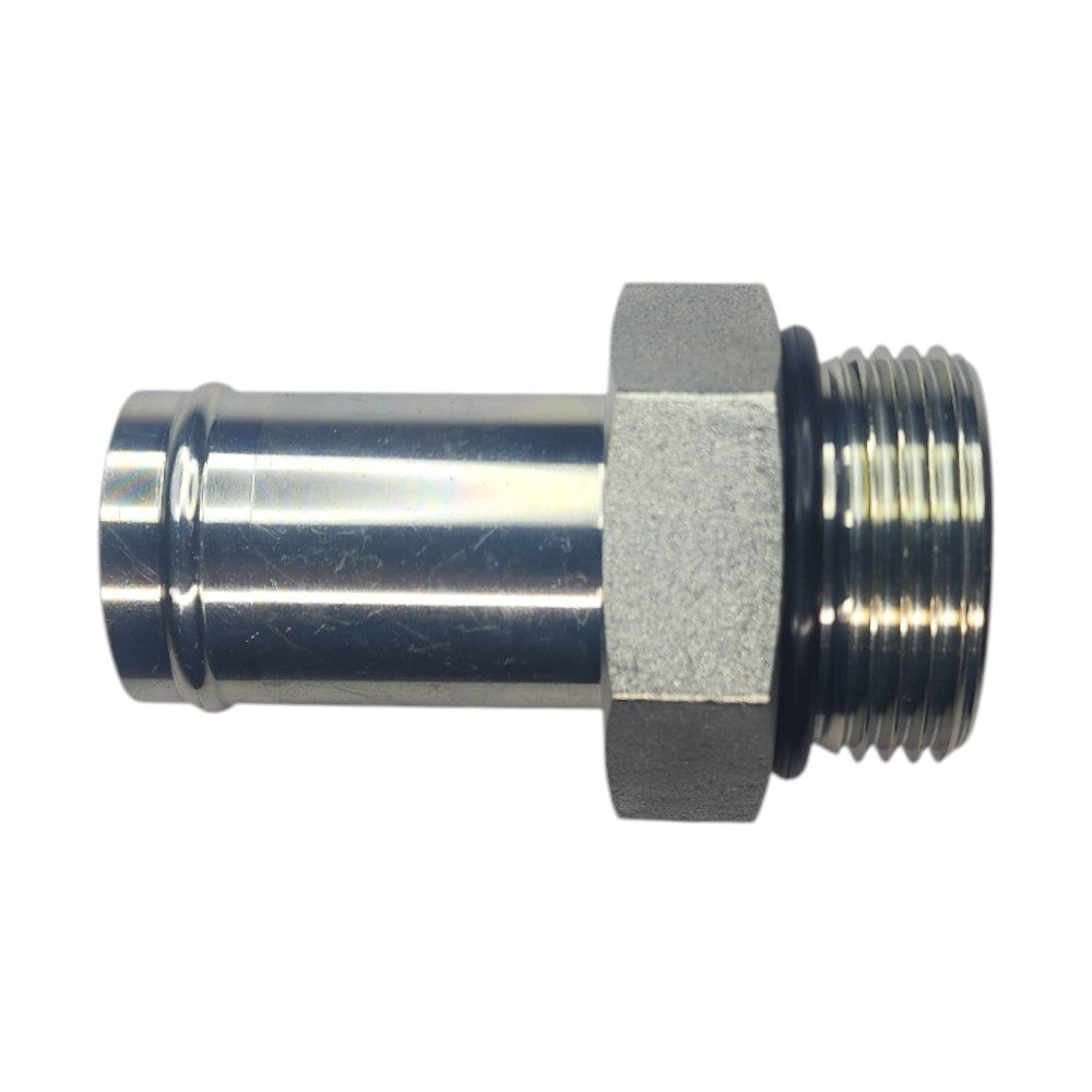 Barb to Male O-ring Boss Straight Hydraulic Fitting