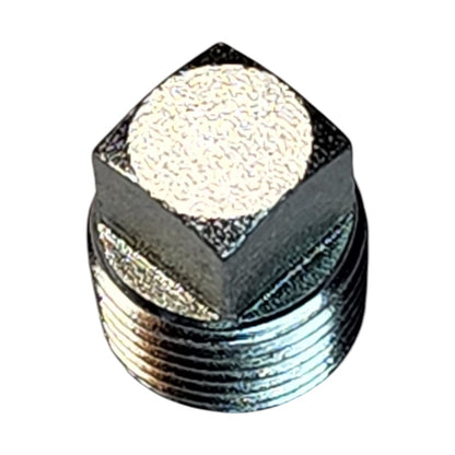 Male NPT Square Head Plug 3/8" Hydraulic Fitting