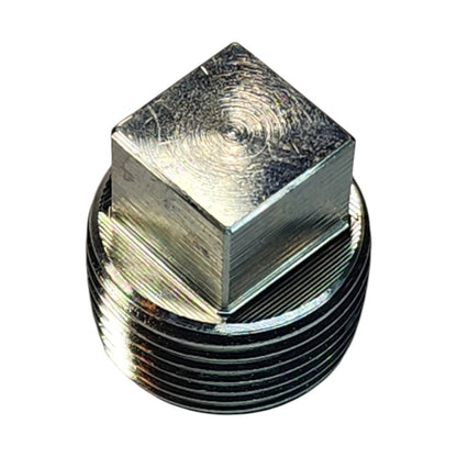 Male NPT Square Head Plug 3/4" Hydraulic Fitting