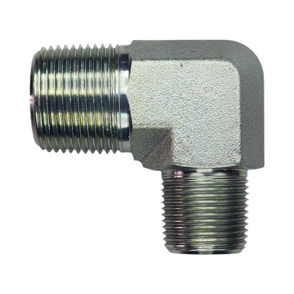 Male NPT 1" to Male NPT 3/4" 90 Deg Elbow Hydraulic Fitting