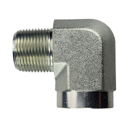 Male NPT 3/4" to Female NPT 3/4" 90 Degree Elbow Hydraulic Fitting