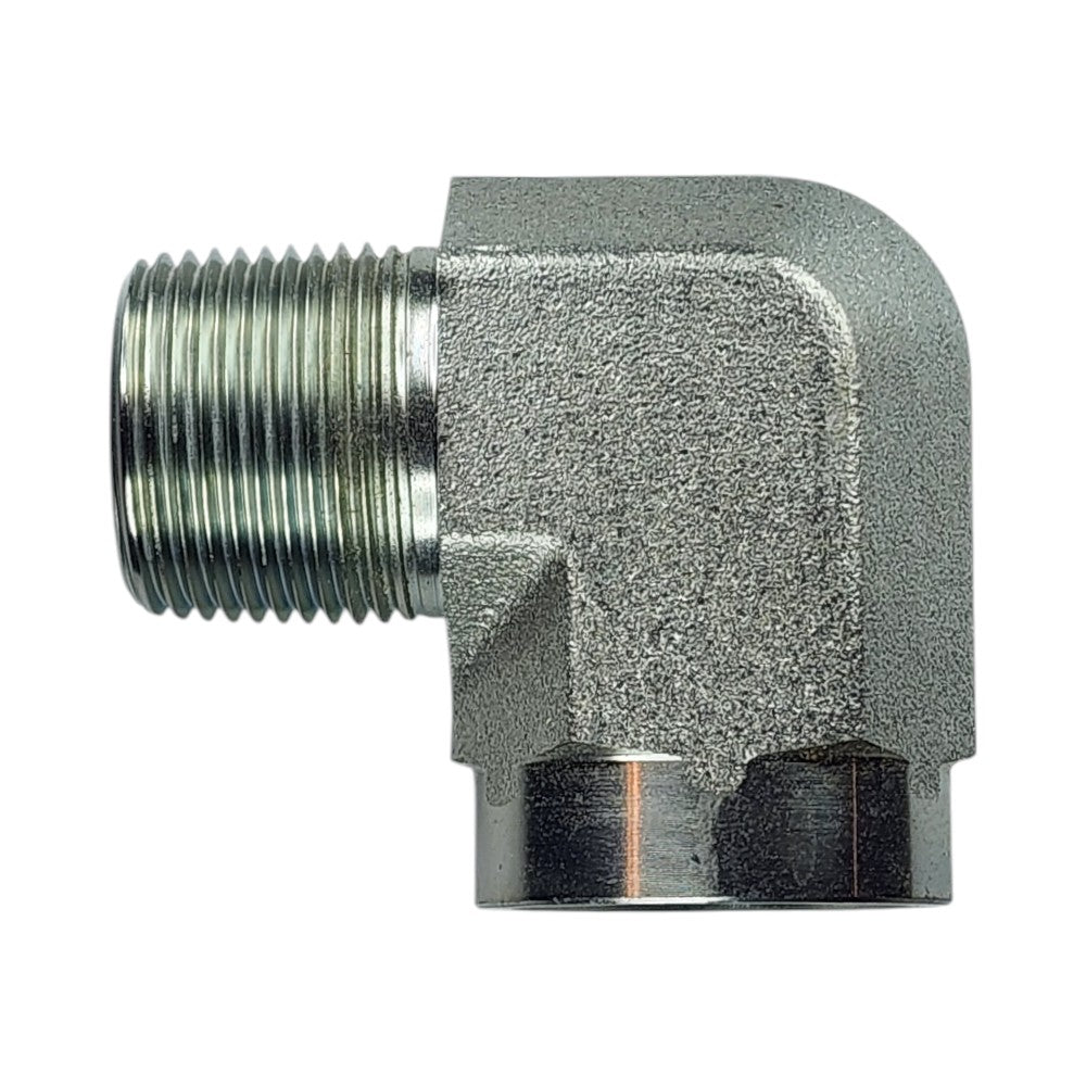 Male NPT 1" to Female NPT 1" 90 Degree Elbow Hydraulic Fitting