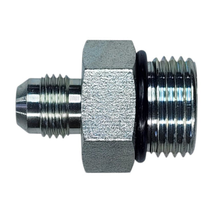 Male JIC 3/8" to Male O-Ring Boss 5/8" Straight Hydraulic Fitting