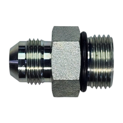 Male JIC 1/2" to Male O-Ring Boss 5/8" Straight Hydraulic Fitting
